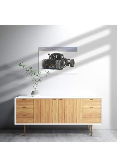 Cakasepetim Rat Rod Görseli Ahşap Mdf Tablo