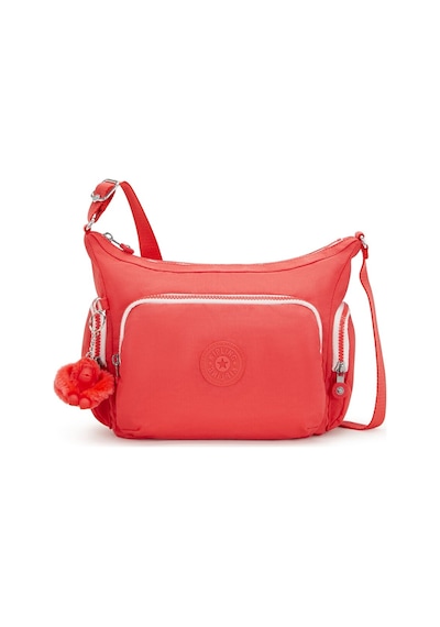 Kipling Kıplıng Gabb S Küçük Boy Omuz Çantası Kırmızı Almost Coral Kırmızı