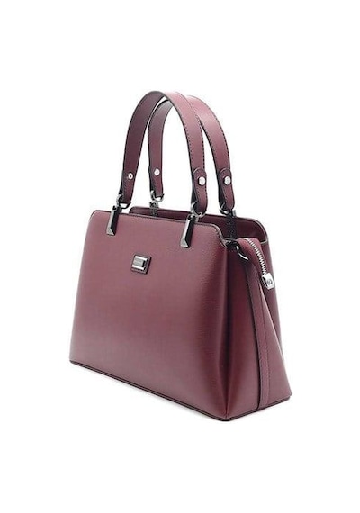 Silver Polo Sp972 Kadın El Çantası Düz Bordo-bordo
