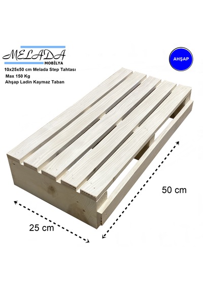 Melada 10 Cm Step Tahtası 10x25x50 Cm