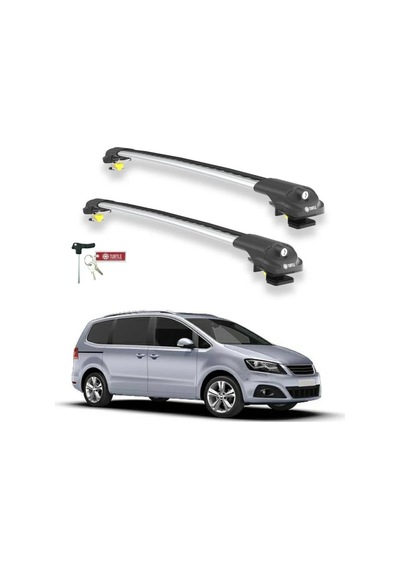 Turtle Seat Alhambra 7n 2010-2020 Ara Atkı Air1 Gri