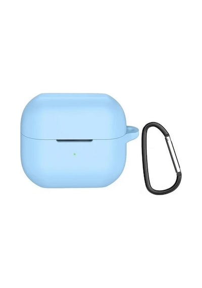 Adige Samsung Galaxy Buds3 Fe Uyumlu Kulaklık Kılıfı Silikon Mavi Mavi