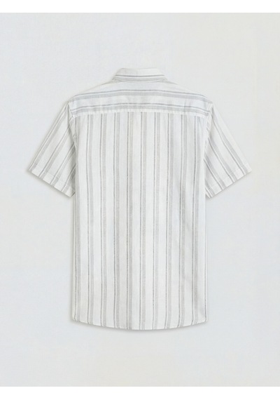 Lcwaıkıkı Classic Yeşil Regular Fit Armürlü Erkek Gömlek
