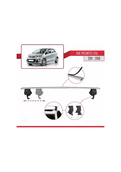 Kia Picanto 2 Ta 2011-2016 Arası İle Uyumlu Ace-4 Ara Atkı Tava