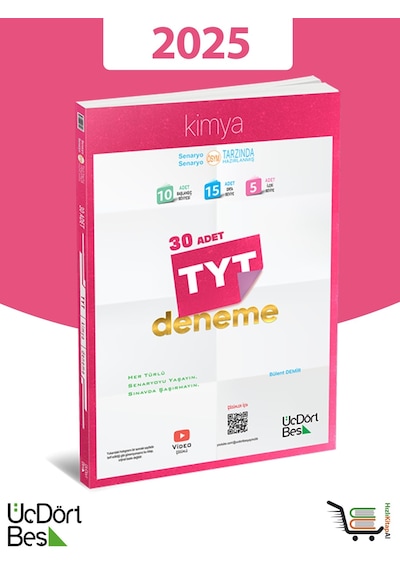 345-2025 Model 30'lu Tyt Kimya Denemesi