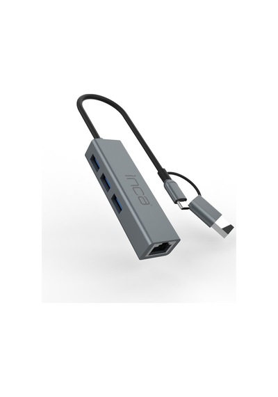 Iutp-03t Usb Hubx3 Usb 3.0 10 Gbps+ethernet Rj45 1000mbps Çoklayıcı