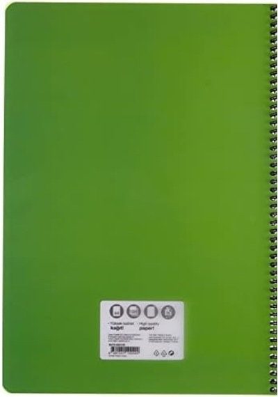 Pp Kapak Bicolor Spiralli 120 Yp Düz 103 Ivory
