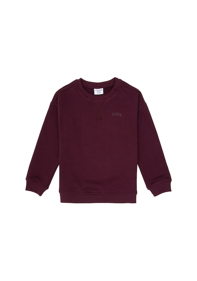 U.s. Polo Assn. Erkek Çocuk Plum Sweatshirt 50313829-vr177 New Plum