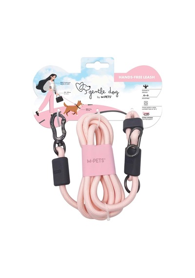 M-pets Gentle Dog Fonksiyonel Gezdirme Tasma Pink Çok Renkli