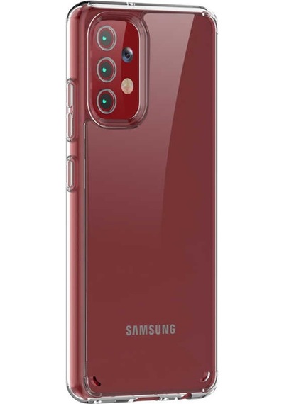 Galaxy A32 4G Kılıf Zore Coss Şeffaf Sert Silikon Kılıf Renksiz