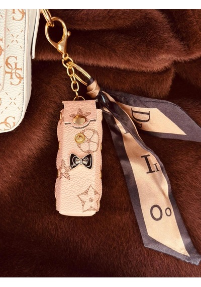 Elora Atelier Mini Çanta Rujluk Charm Pudra