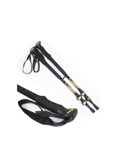 Evolite Yürüyüş Batonu Trekker Trekking Poles Siyah