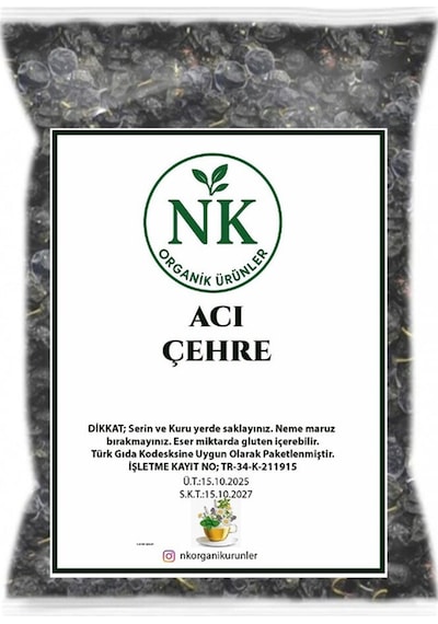Acı Çehre Tohumu Doğal 30gr
