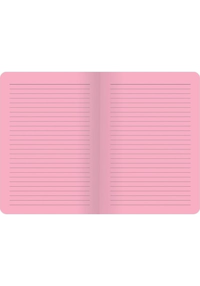 Keskin Color Hisli Şeyler A5 80 Yp. Renkli Sayfa Pembe Çizgili Defter 500642-99