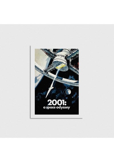 2001 A Space Odyssey 1968 Film Posteri Çerçevesiz Poster Duvar Dekorasyonu Pn11p253