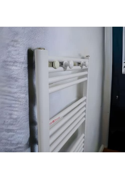 Havlupan Rayları İçin Havlu Ve Bornoz Askısı Beyaz Genel