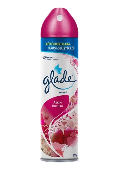 Glade Aerosol Oda Kokusu Aşkın Büyüsü 2 x 300 ML