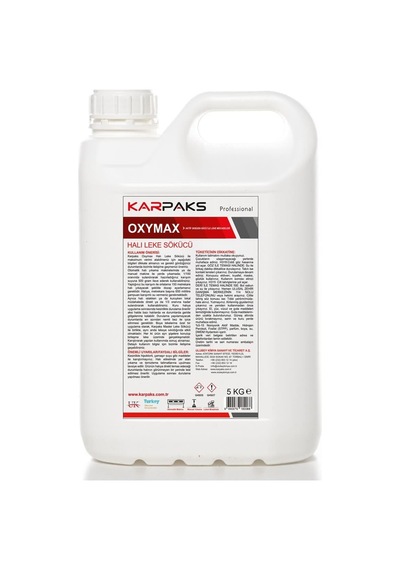 Karpaks Oxymax Halı Leke Sökücü 5 Kg Şampuan