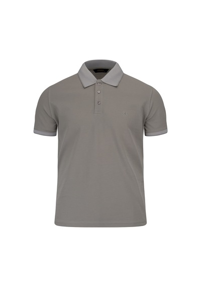 Hatemoğlu Vizon Regular Fit 100% Pamuklu Polo Yaka Tişört