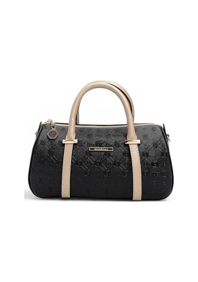 Silver & Polo Silver Polo Siyah - S.nut Logolu Kadın El Çantası Sp1289