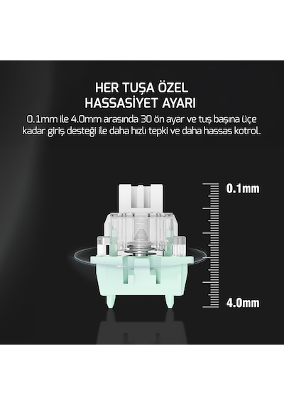 Gamepower Nexa He60 1k Rgb Hall-effect Manyetik Switch Kablolu Gaming Klavye
