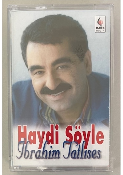 İbrahim Tatlıses Haydi Söyle Kaset Jelatininde Sıfır Orjnal Dönem Baskı Kaset