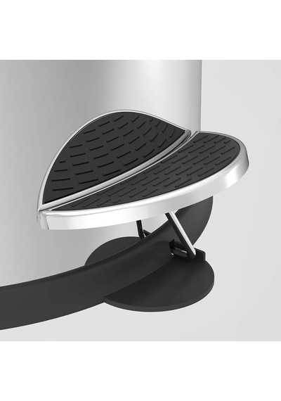 Paslanmaz Metal Pedallı Çöp Kovası 12 Lt Siyah Diğer