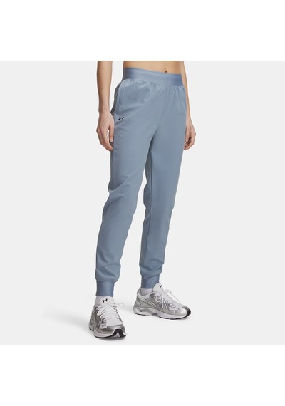 Under Armour Rival Hi Rise Woven Kadın Mavi Eşofman Altı