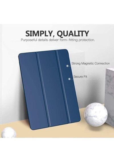 Apple Uyumlu iPad, 8. Ve 9. Nesil 2020 /2021 10.2" Tablet Flip Smart Standlı Akıllı Kılıf Smart Cover