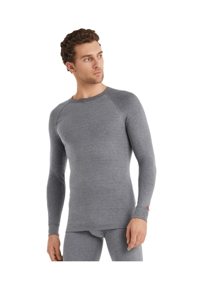 Blackspade Unisex Termal Tişört 2. Seviye 9259 Gri Melanj