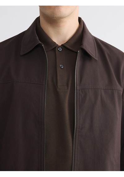 Lcwaıkıkı Classic Kahverengi Regular Fit Gömlek Yaka Erkek Ceket
