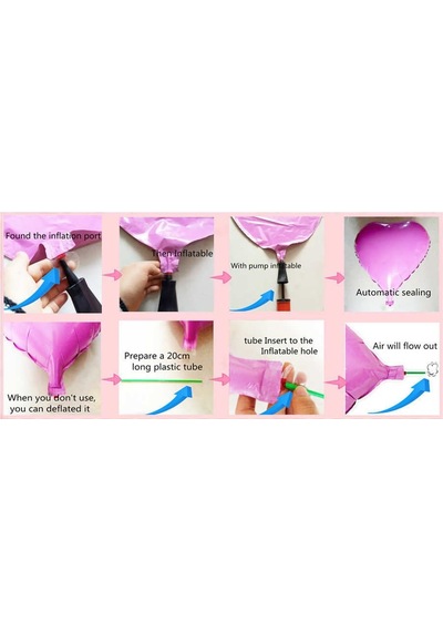 Folyo Balon Harf Pembe Renk 40Cm Parti Doğumgünü