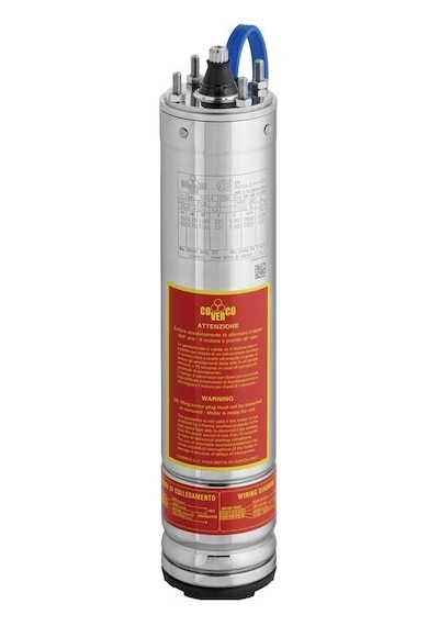 Coverco - 4'' Dal Motoru - 1.5 Hp 1.1 Kw - Monofaze