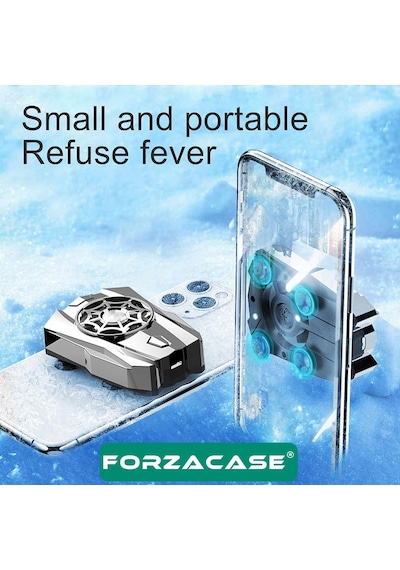 Forzacase Asus Rog Phone 6 5000 Rpm Kablolu Isı Önleyici Soğutucu Fan Cooler - Fc559