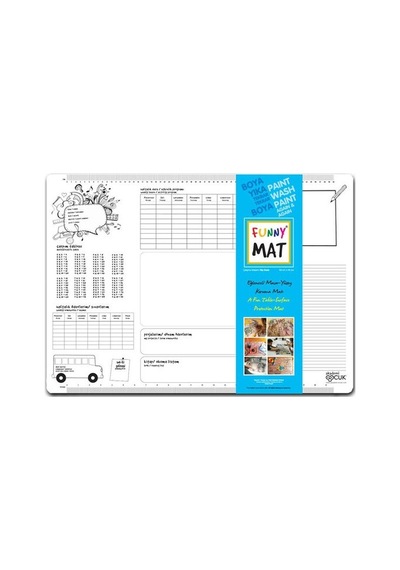 Akad.çocuk-funny Mat Çalışma Masam