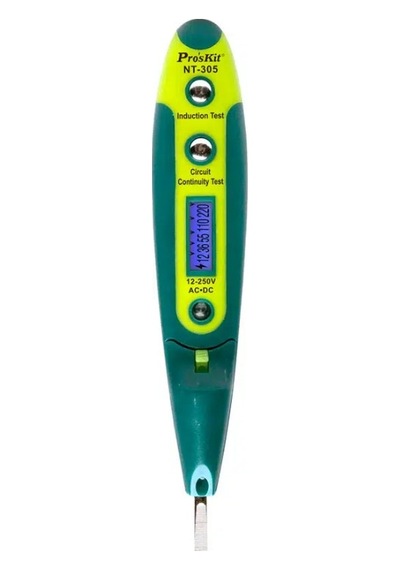 Proskit Nt-305 Dijital Voltaj Test Kalemi Ac/dc Gerilim Dedektörü Elektrik Kontrol Kalemi