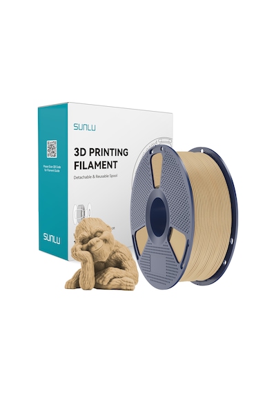 Sunlu Ahşap Maple Wood Filament - 1.75mm - 1 Kg