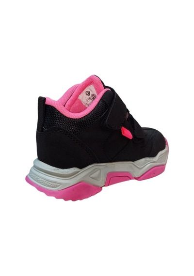 Pepino Kids 1387 Pt. Çocuk 26-30 Siyah-fosfor-fuşya Bot Siyah