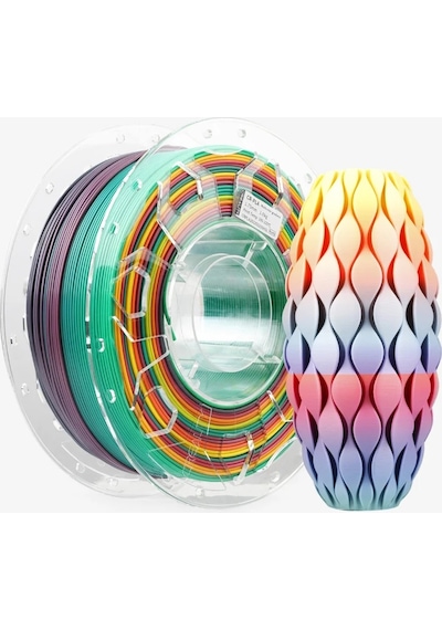 Creality Cr-pla Filament Gökkuşağı 1.75mm 1kg