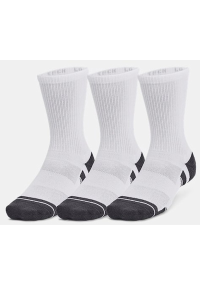 Under Armour Unisex UA Performance Tech 3’lü Paket Crew Çorap 1379512-100 Beyaz - Gri Under Armour Unisex UA Performance Tech 3’lü Paket Crew Çorap 1379512-100 Beyaz - Gri