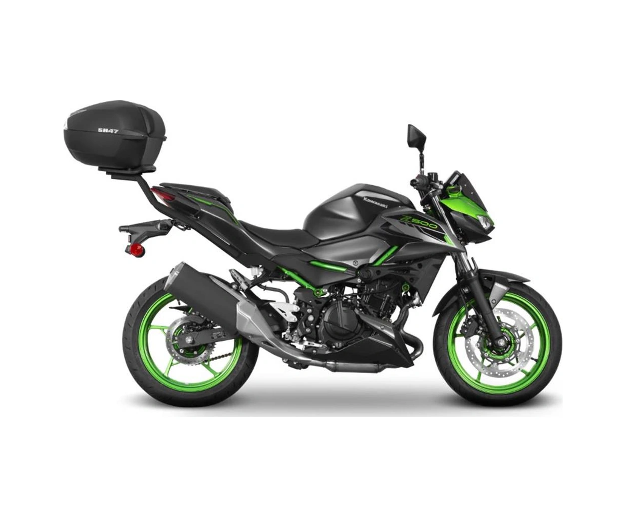 Shad Arka Çanta Taşıyıcı Demir Kawasakı Z500 '24 K0z554st Siyah