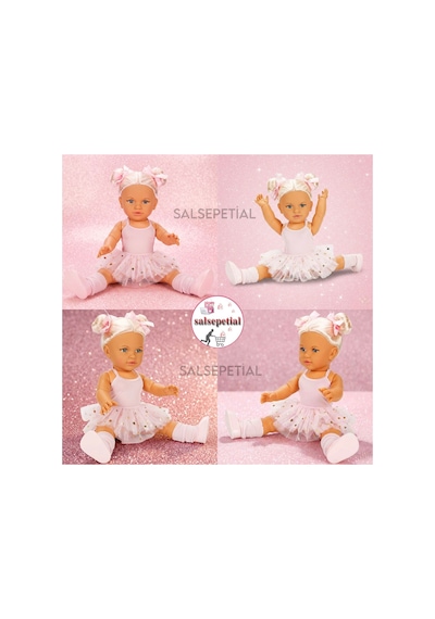 Büyük Boy Et Bebek 46cm Kokulu Kutulu Model Bebek Balerin Tina Bebek Tina Balerin 46cm Pembe
