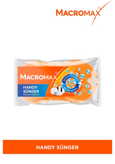Macromax Handy Sünger Büyük Gözenekli Temizlik Süngeri