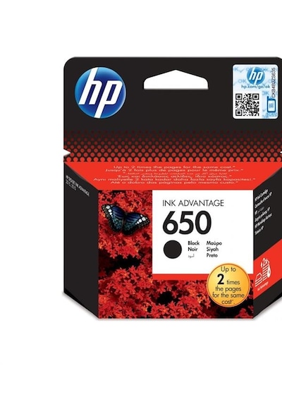 Hp Cz101ae No:650 Mürekkep Kartuş 360 Sayfa Siyah 1n