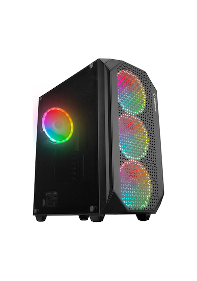 Rampage Zuko 600 W 80+ Bronze 4x ARGB Fanlı Bilgisayar Kasası