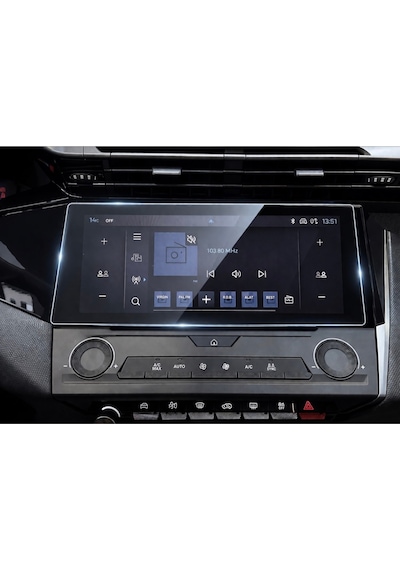 Peugeot 408 Allure Dijital Gösterge Ve Multimedya Ekran Koruyucu Paketi - 9h Nano Teknoloji