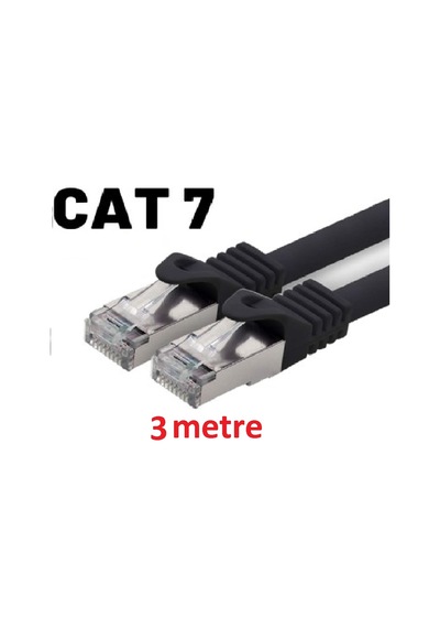 Cat7 Kablo Ethernet Network Lan Ağ Kablosu 3 Metre