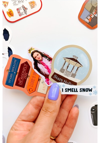 Gilmore Girls 30 Parça Sticker Paketi Suya Dayanıklı Laptop Termos Telefon Etiket Seti
