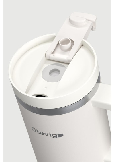 Stevig 2 Moods Tuck-in Tumbler Sızdırmaz Çelik Termos 900 Ml White Sand St-242 Beyaz