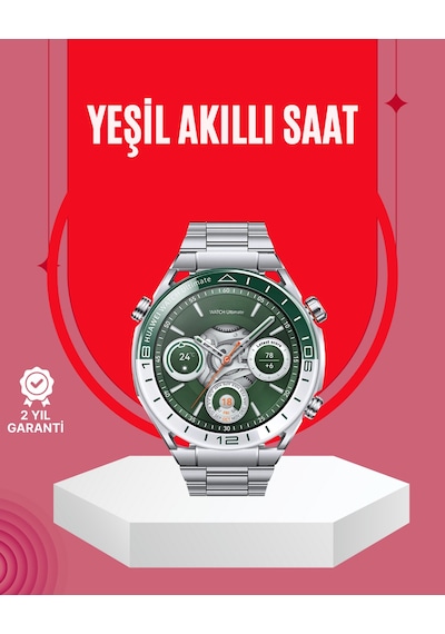 Amoled Smartwatch Harita Modlu Bluetooth Aramalı 3 Değiştirilebilir Kayışlı